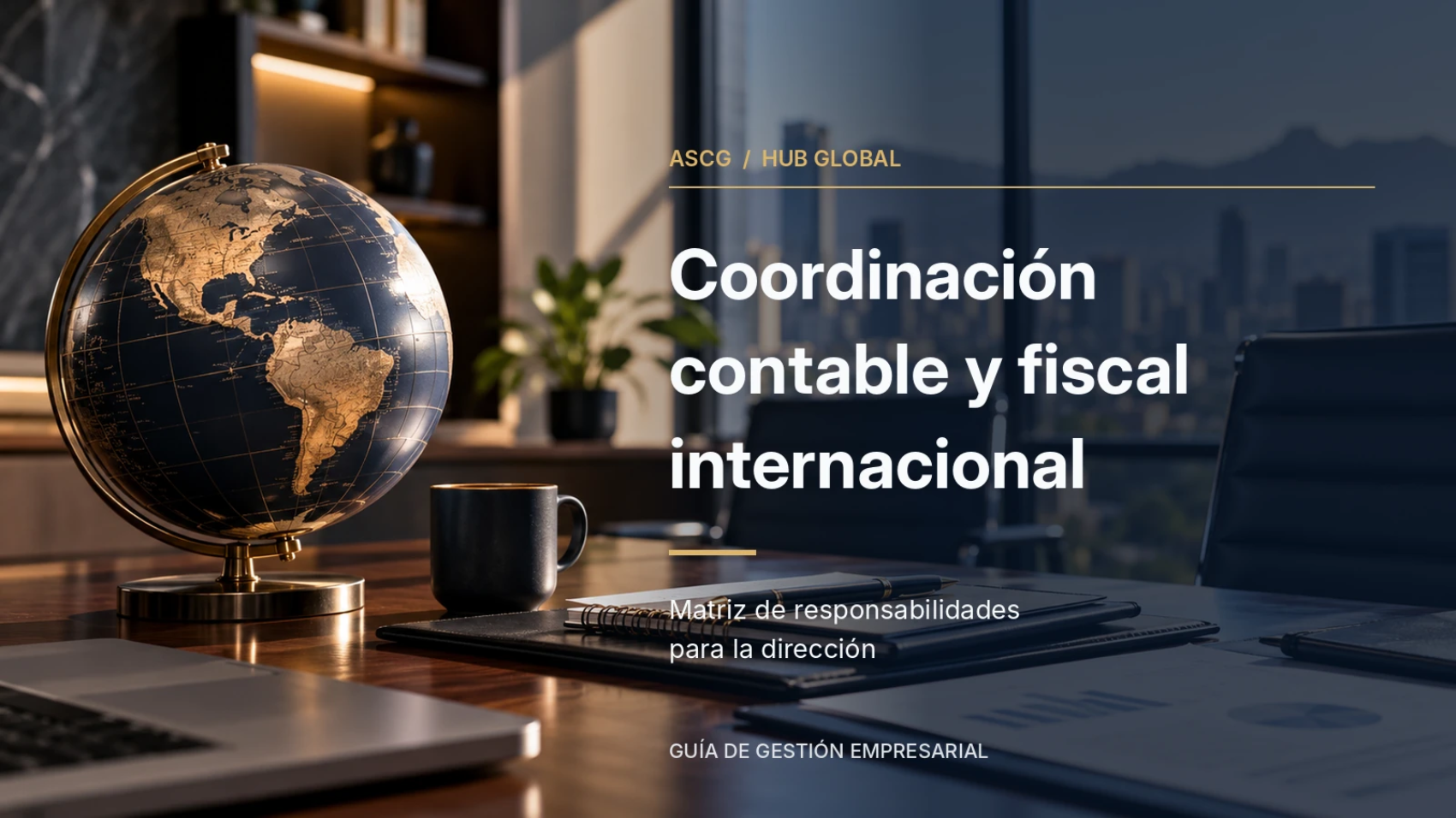 Equipo financiero revisando responsabilidades y reportes de operaciones en varios países.